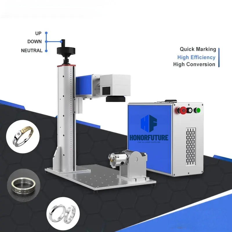 Fiber Laser 20w 30w 50W 100W M - огляд і ціна Fiber Laser Marking Machine 30W