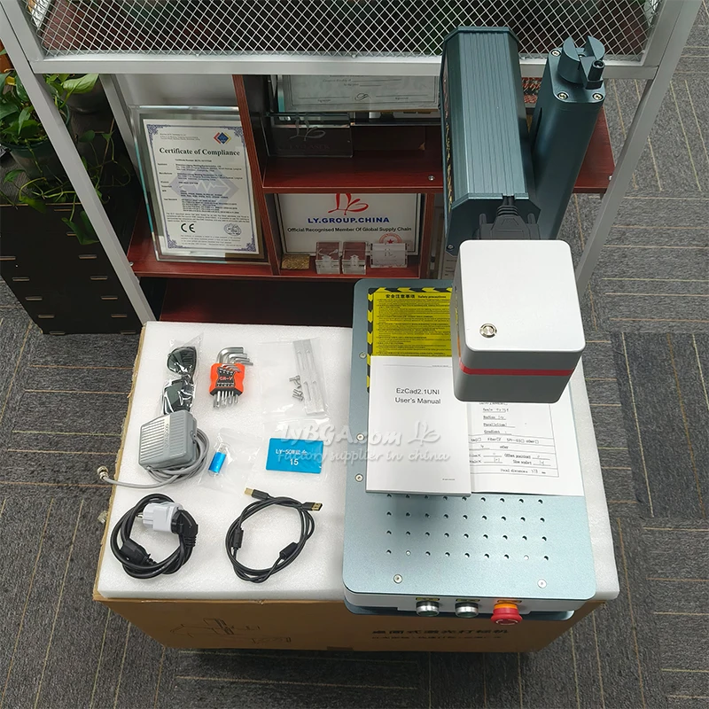 JPT MOPA EM-7 Fiber Laser Mark - огляд і ціна Fiber Laser Marking Machine 30W