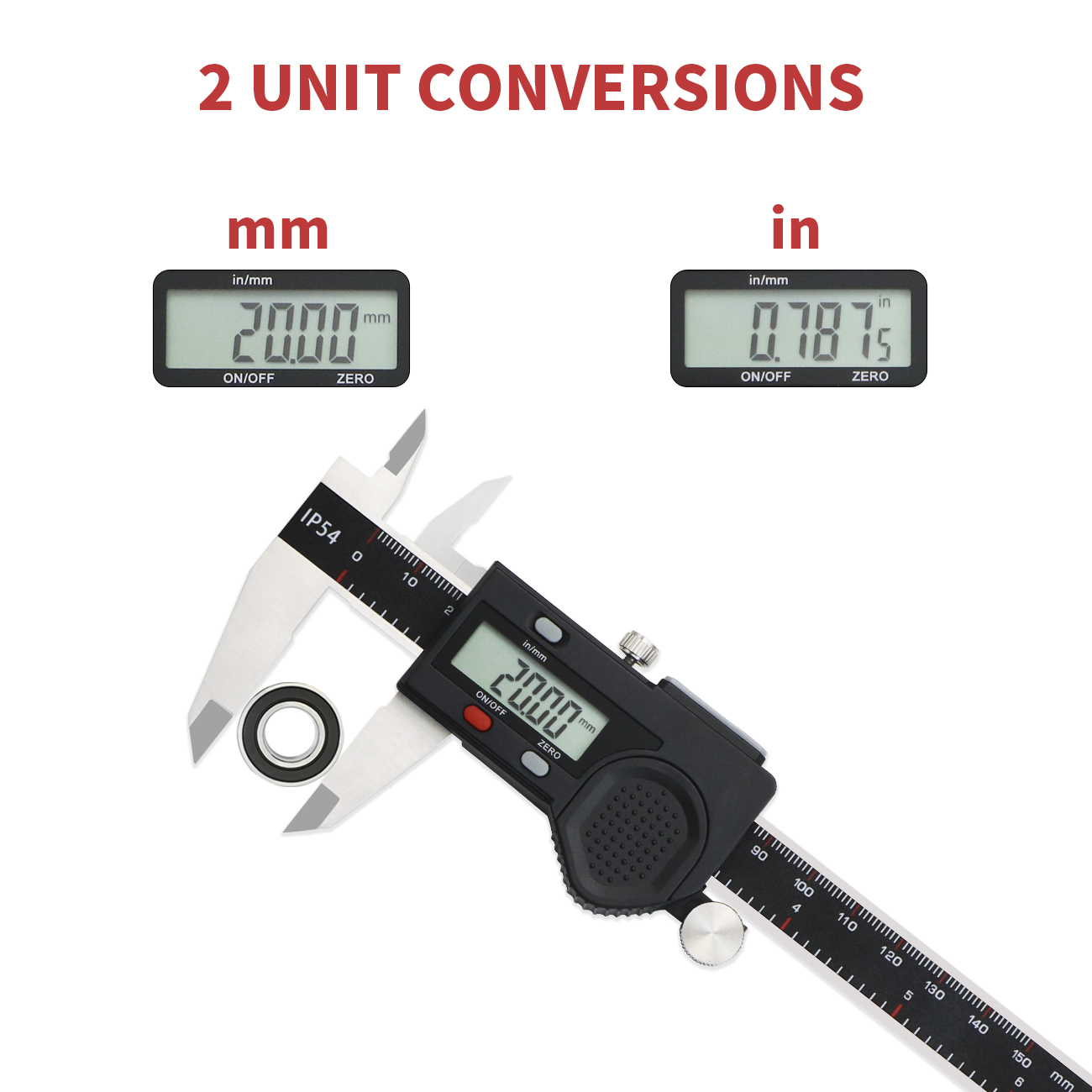 SHANHR Electronic Vernier Cali - огляд і ціна Digital Caliper 150Mm Stainless Steel